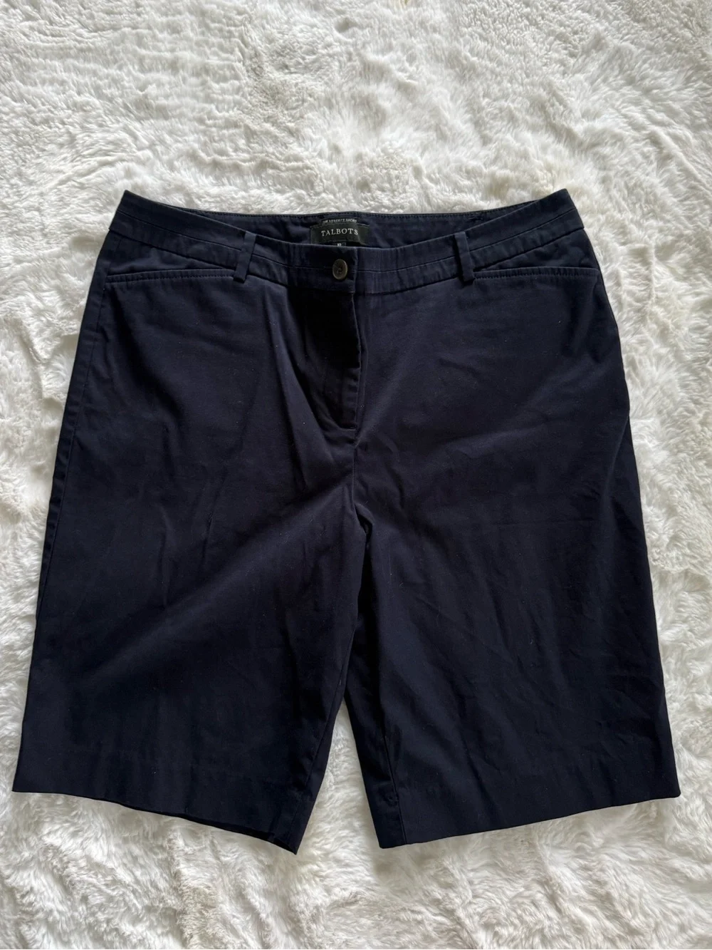 NWOT Talbots Navy Perfect Shorts